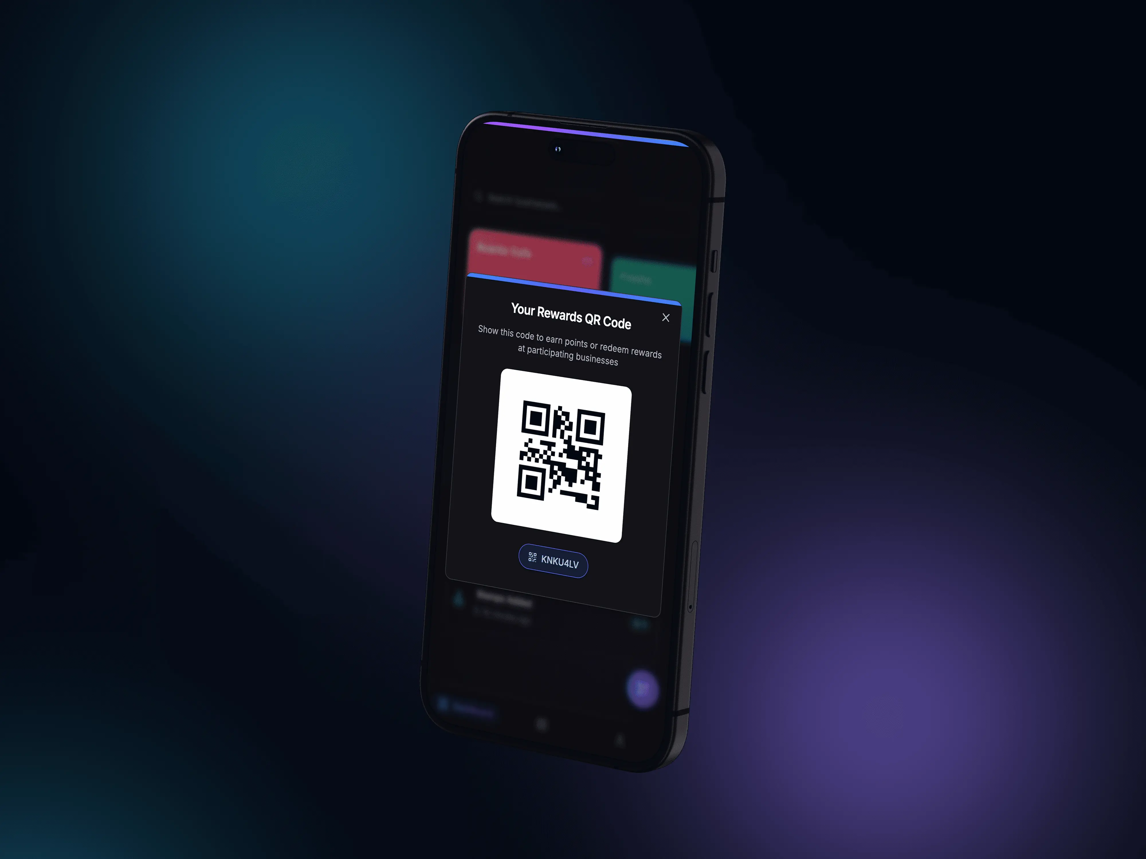Сканиране на QR кода на клиента
